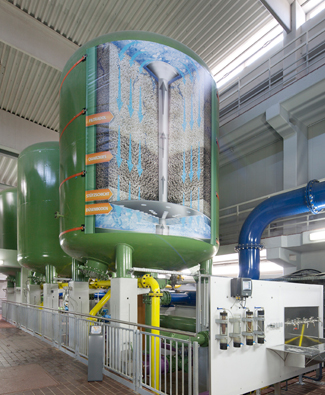 Desinfektion von Wasseraufbereitungsanlagen