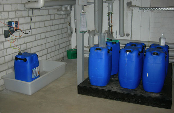 Stationäre Anlage zur Trinkwasserentkeimung