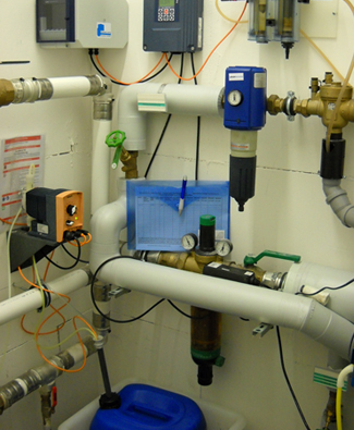 Stationäre Anlage zur Trinkwasserentkeimung