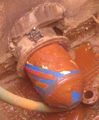 Molchung von Rohrleitungen